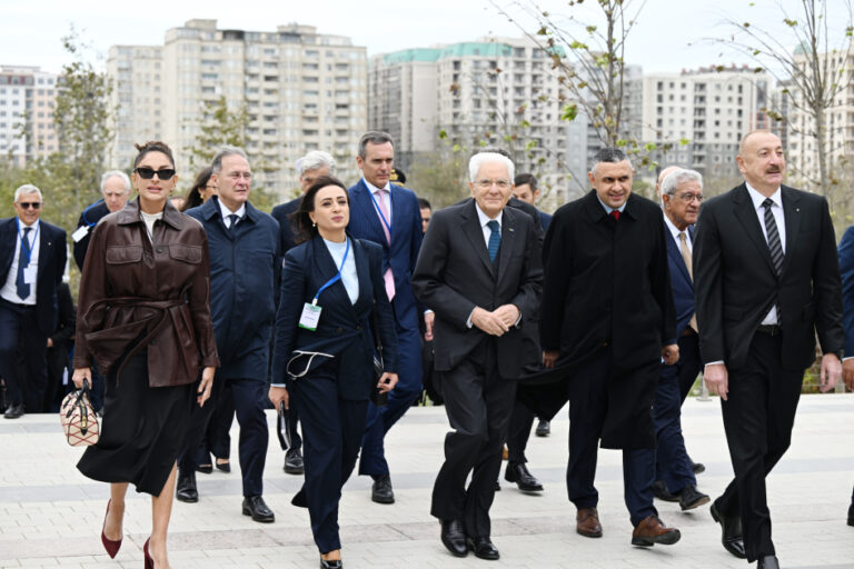 İtaliya-Azərbaycan Universitetinin ilk tədris korpusları açıldı - FOTOLAR