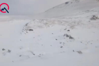 Laçına qar yağır - FOTOLAR