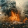 molten rock volcanic eruption