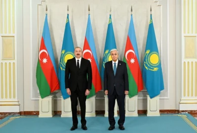 İlham Əliyev Tokayevi Azərbaycana dəvət etdi