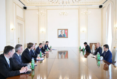 İlham Əliyev Qordan Yandrokoviçi qəbul etdi - FOTOLAR