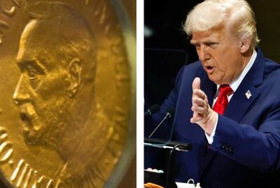 Tramp Nobeli buna görə istəyirmiş - Detallar