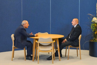 Əliyev və Paşinyan Düşənbədə söhbət etdilər 15 Əliyev və Paşinyan Düşənbədə söhbət etdilər