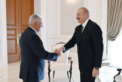 Prezident Binəli Yıldırımı qəbul etdi - FOTO