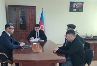 Novruzəli Aslanov İsmayıllıda vətəndaşları qəbul etdi - FOTOLAR