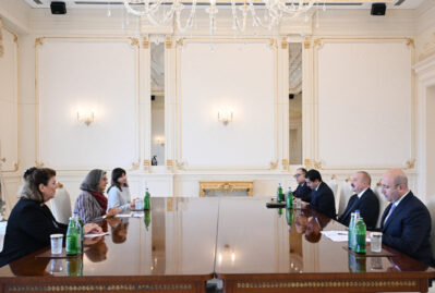 Prezident Anaklaudia Rossbaxı qəbul etdi - FOTOLAR 39 Prezident Anaklaudia Rossbaxı qəbul etdi - FOTOLAR