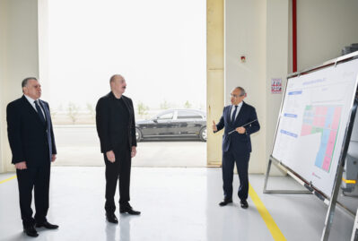 Prezident Sabirabad və İmişliyə getdi - FOTOLAR