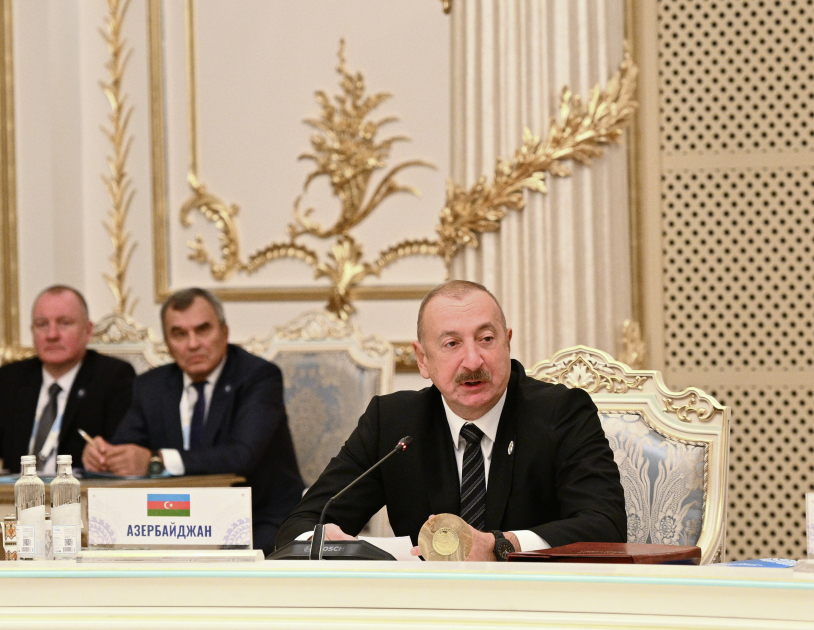 MDB liderlərinin sammiti: İlham Əliyev çıxış etdi - VİDEO 10 MDB liderlərinin sammiti: İlham Əliyev çıxış etdi - VİDEO