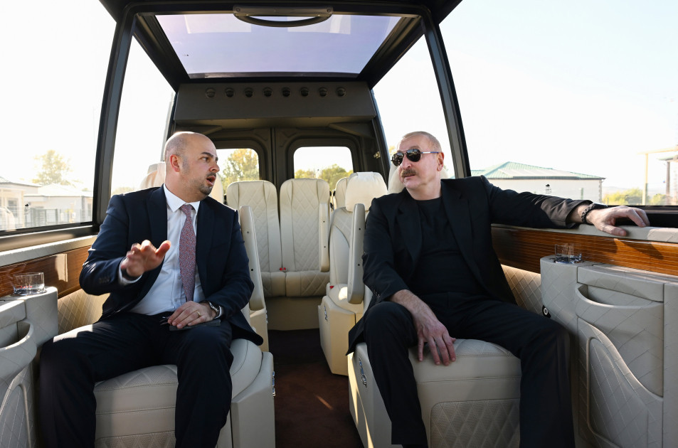 Prezident Zəngilanda iki yeni kəndin açılışını etdi – FOTOLAR