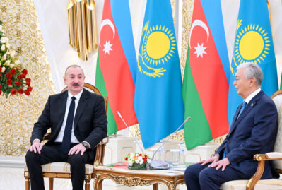Tokayev İlham Əliyevə: "Mənim üçün böyük şərəfdir"