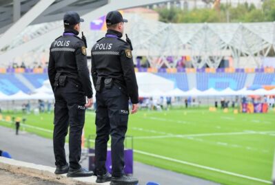 Xankəndidə polislər fasiləsiz xidməti davam etdirir - VİDEO