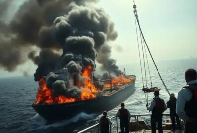 Yəməndə neft tankeri partladı