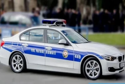 Yol polisinə yeni avtomobillər gətirildi - FOTOLAR