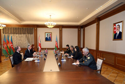 Zakir Həsənov Fergus Auldla görüşdü - FOTOLAR