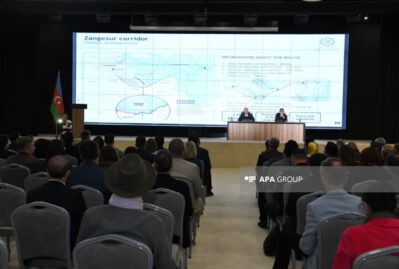 Zəngilanda diplomatik korpus üçün brifinq keçirildi - FOTOLAR