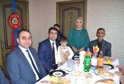 Şəhid ailələrində “kiçik toy” mərasimləri təşkil olundu - FOTOLAR