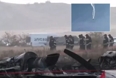 Təyyarə qəzası: general işə qarışdı - quyruq hissə niyə qopub? - VİDEO