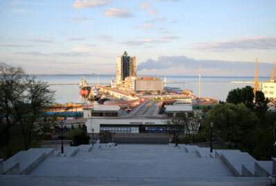 Odessada güclü partlayış baş verdi