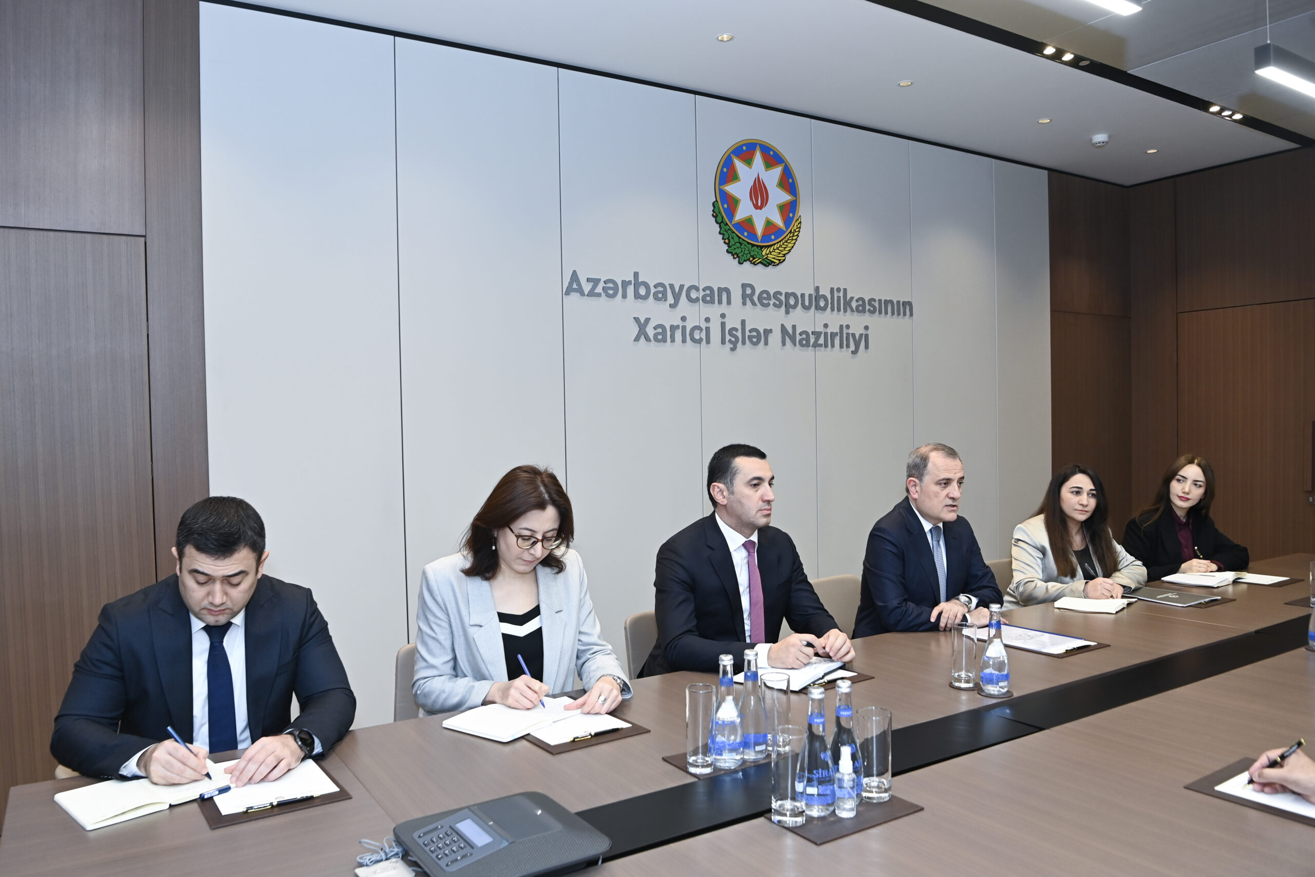 Ceyhun Bayramov Asiya Ombudsmanlar Assosiasiyasının prezidenti ilə görüşdü