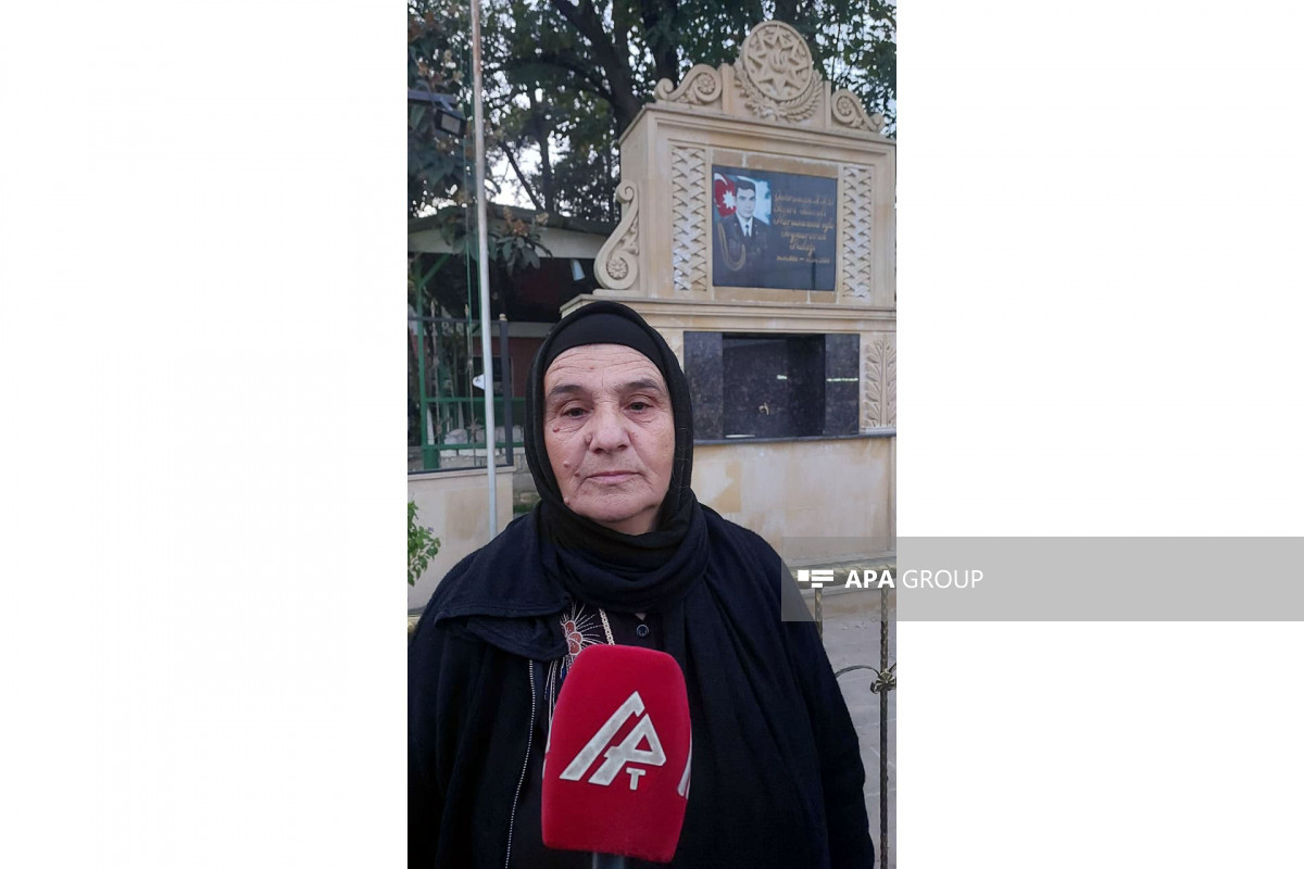 Milli Qəhrəman Pəncəli Teymurovun anası: "İnanırdım ki, Prezidentimiz oğluma yüksək dəyər verəcək"