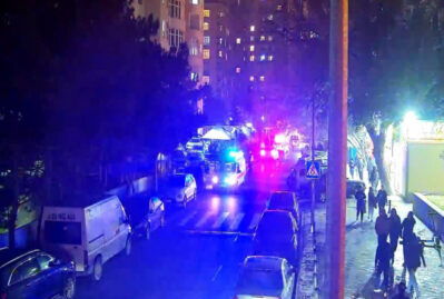 Yanğın baş verən ərazidə nəqliyyatın hərəkəti bərpa olundu