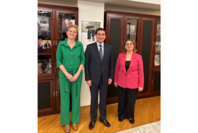 Hikmət Hacıyev Niderland səfiri ilə görüşdü