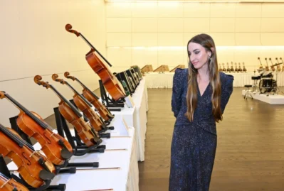 Alyona Əliyeva Heydər Əliyev Mərkəzində - Foto