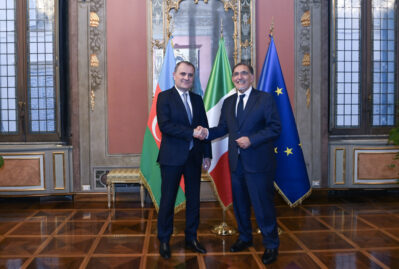 Ceyhun Bayramov İtaliya Senatının sədri ilə görüşdü