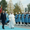 AA 20251127 39823962 39823959 CUMHURBASKANI ERDOGAN VATIKAN DEVLET BASKANI PAPA 14 LEOYU RESMI TORENLE KARSILADI