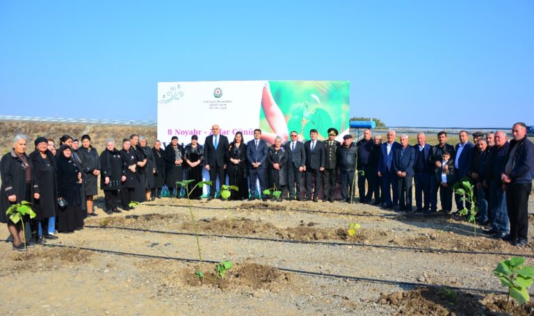 Ağstafada Zəfər Günü münasibəti ilə silsilə tədbirlər davam etdirilir - FOTOLAR