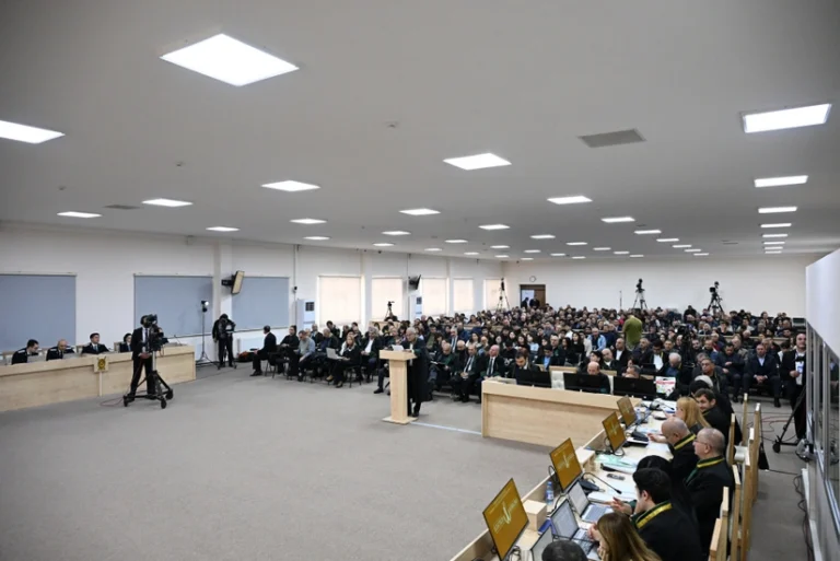 Ermənistan vətəndaşlarının məhkəməsində 6 təqsirləndirilən şəxsin vəkili müdafiə çıxışı edib