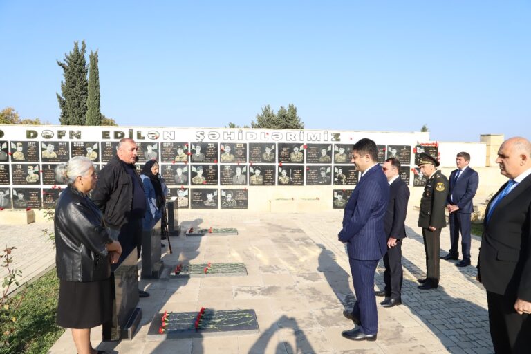 Ağstafada da şəhidlərimizin xatirəsi dərin ehtiramla yad olunur - FOTOLAR
