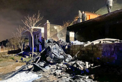 Dağıstanda helikopter qəzaya uğradı: Xeyli sayda ölən var