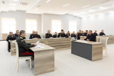 Nazir vətəndaş qəbulu və sıra baxışı keçirdi - FOTOLAR