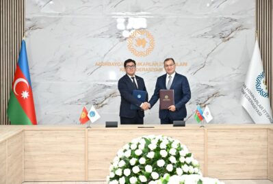 Qırğızıstan həmkarlar ittifaqlarının nümayəndələri AHİK-də oldular - FOTOLAR