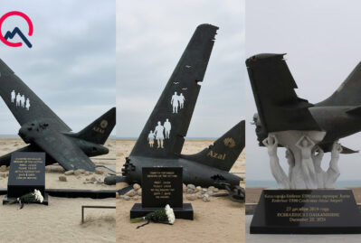 Qazaxıstanda qəzaya uğrayan təyyarəmizə bu üç abidədən biri ucaldılacaq