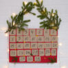 calendar christmas new year with your own hands