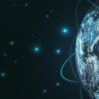 global connections background social media banner
