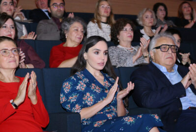 Leyla Əliyeva Plasido Dominqonun konsertində - VİDEO