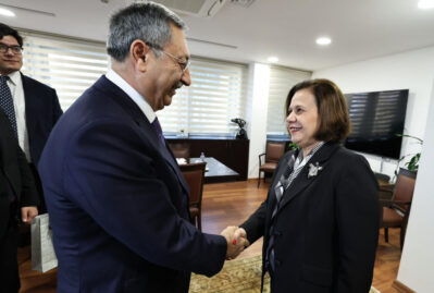 Türkiyə XİN rəhbərinin müavini Xələfovla görüşdü