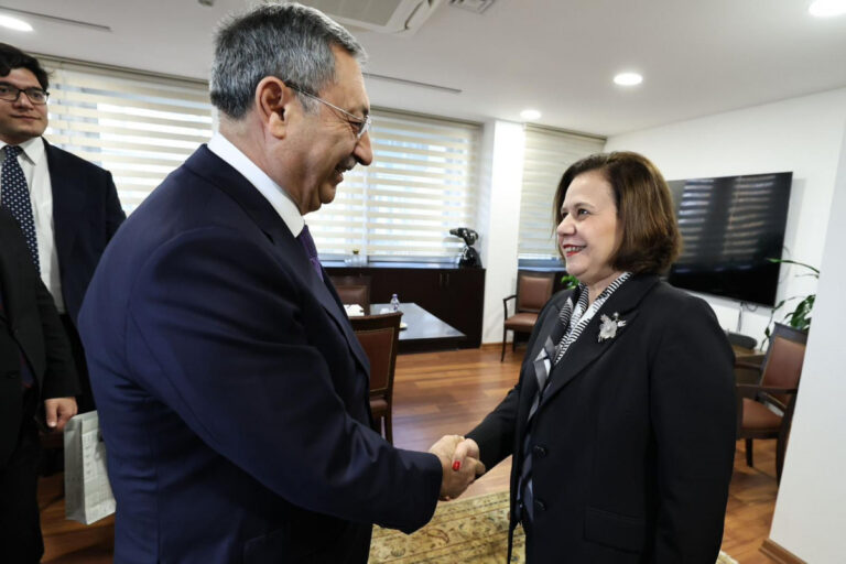 Türkiyə XİN rəhbərinin müavini Xələfovla görüşdü