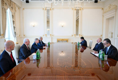 Prezident bu kilsənin nümayəndə heyətini qəbul etdi - FOTOLAR