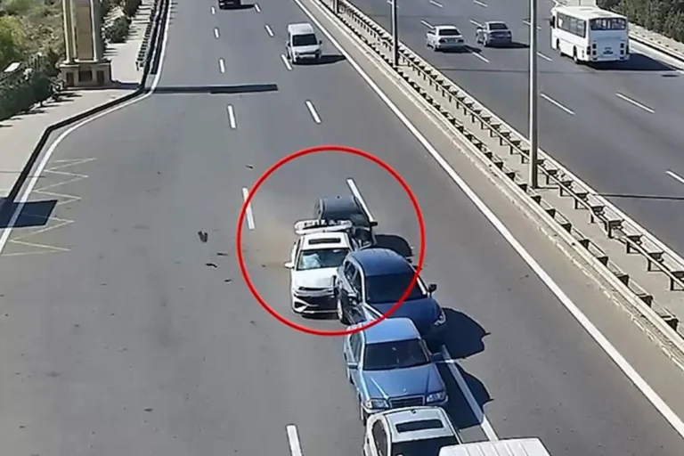 Bakıda baş verən qəzaların anbaan videosu