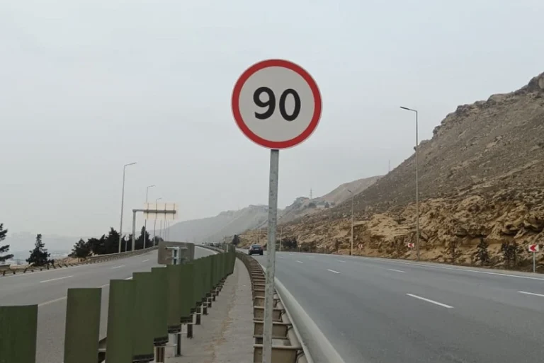 "Şamaxinka"dan Lökbatan dairəsinədək sürət həddi endirildi - FOTOLAR