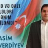 Rasim Xudaverdiyev həbs edildi