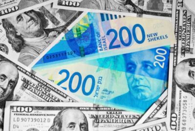 İsrail şekeli dollara qarşı: üç ilin ən yüksək həddi müəyyənləşdi