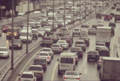 Bakı-Qazax yolunda yenə sıxlıq yarandı