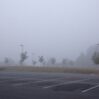 street against sky foggy weather