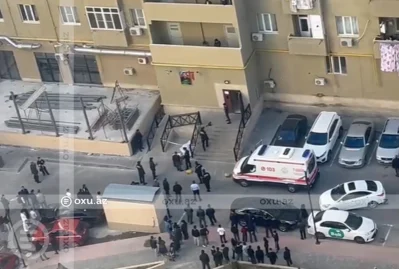 Abşeronda yeniyetmə binadan yıxılaraq öldü - VİDEO
