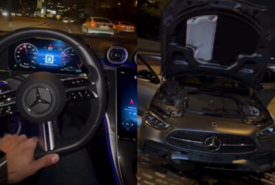 Hidayət həmin maşınla qəza törətdi - VİDEO